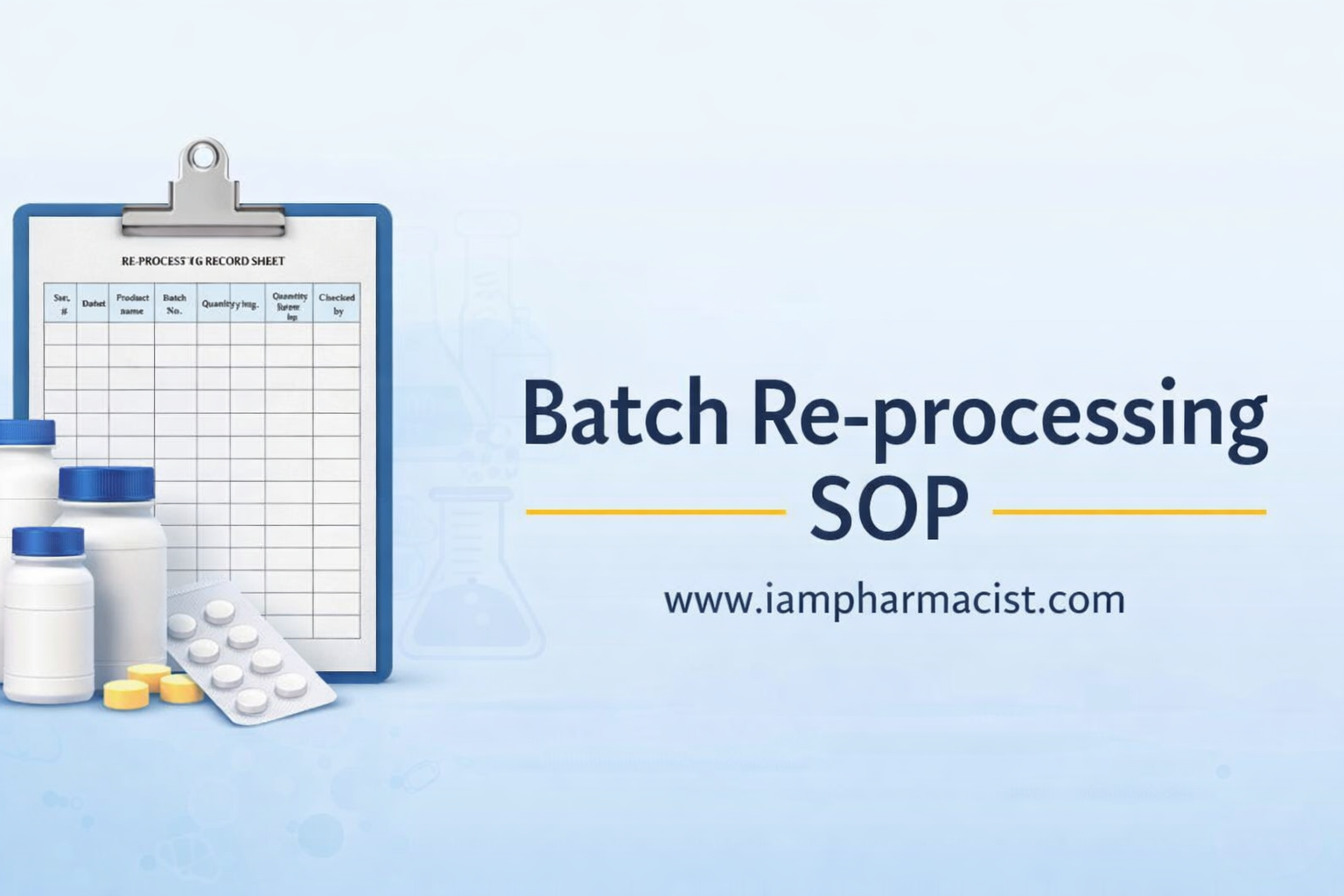 Batch Re-processing SOP