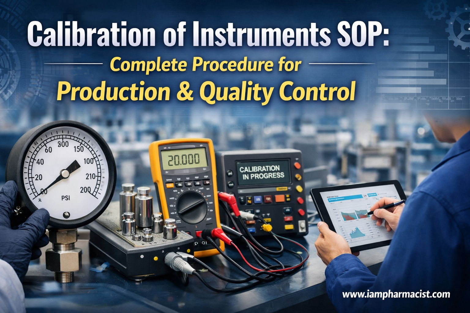 Calibration of Instruments SOP