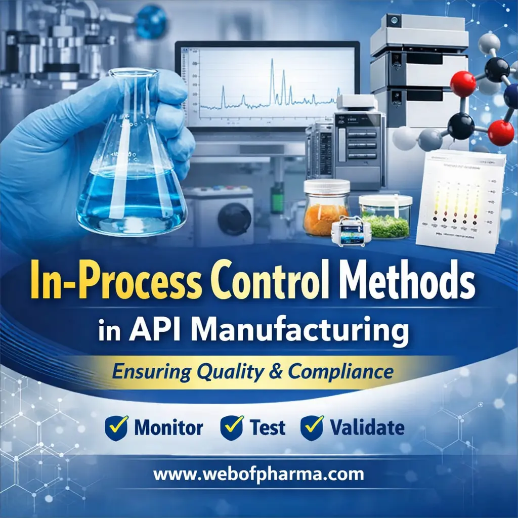 in-process control methods in API manufacturing