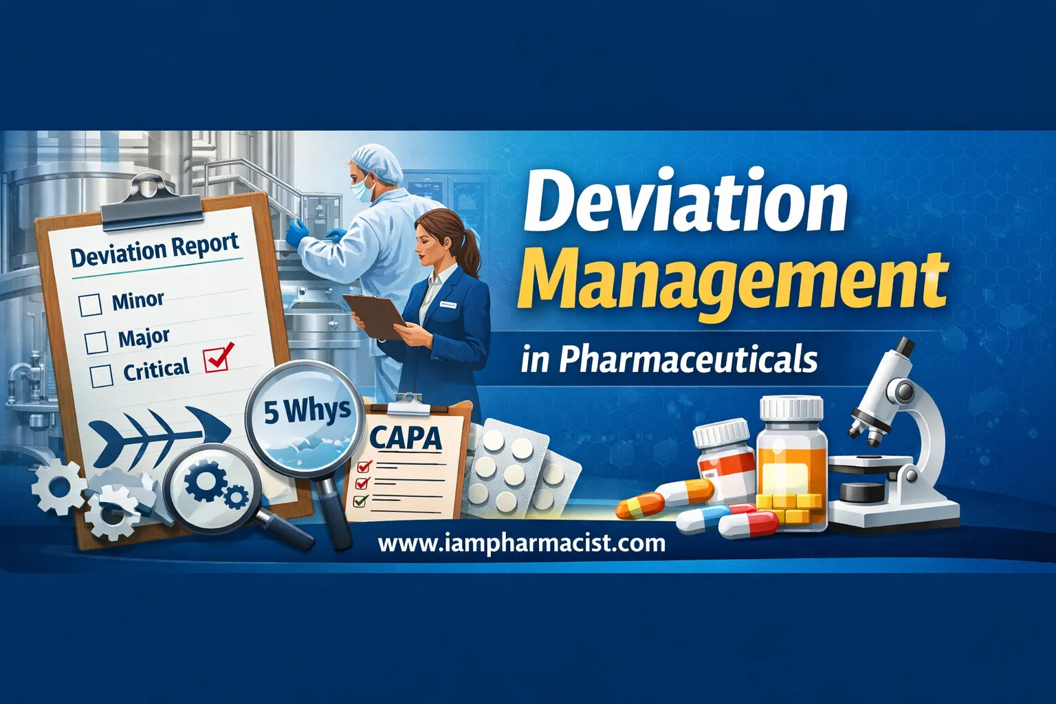 Deviation Management in Pharmaceuticals
