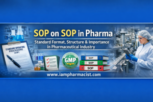 SOP on SOP in Pharma