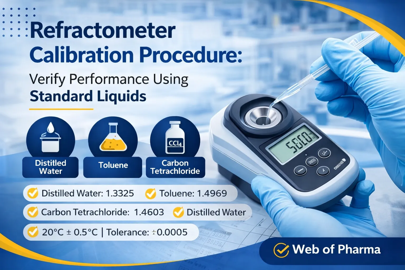 Refractometer Calibration