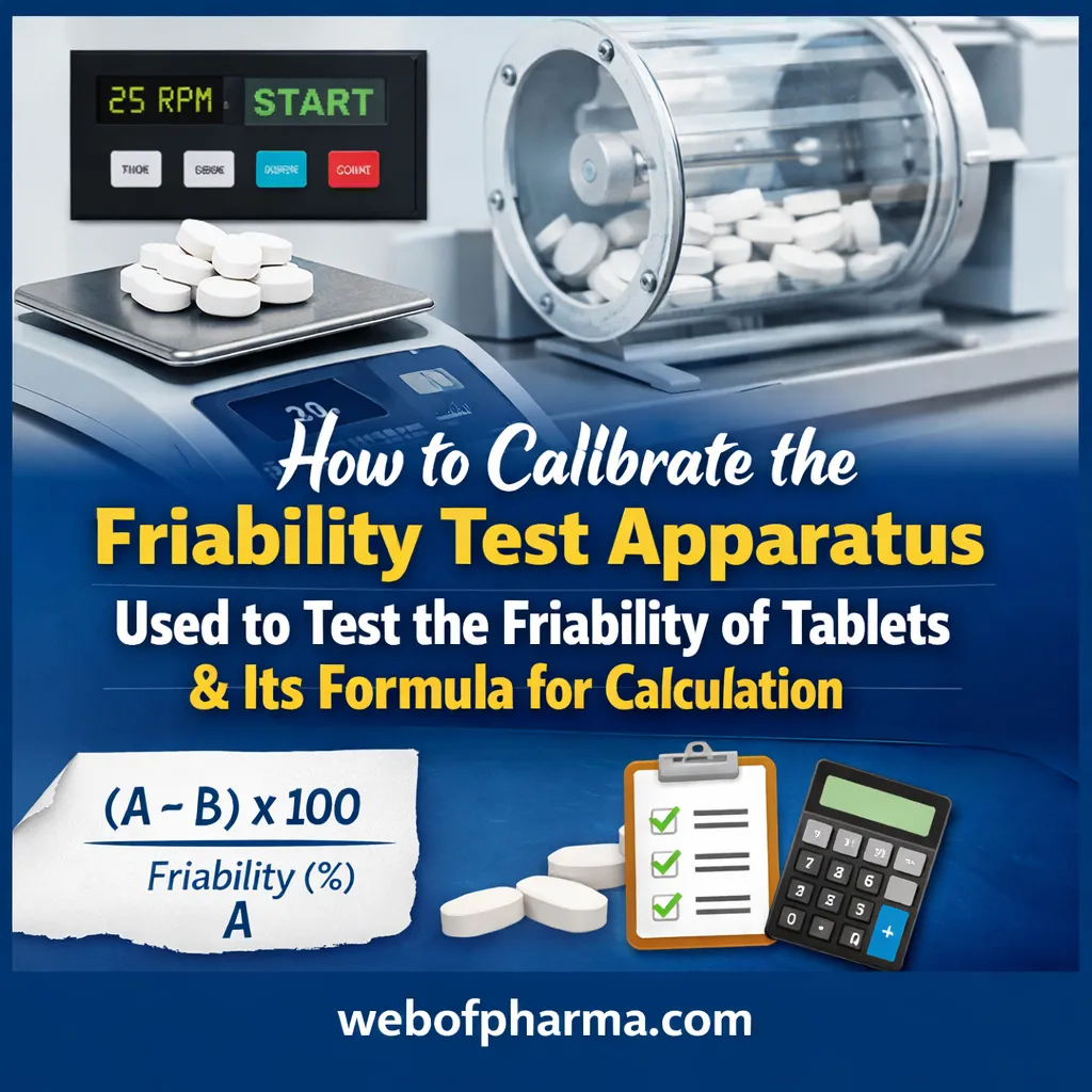 Calibrate the Friability Test Apparatus