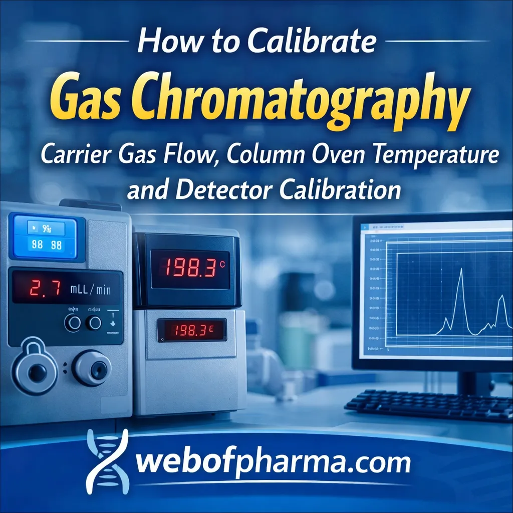 Calibrate Gas Chromatography