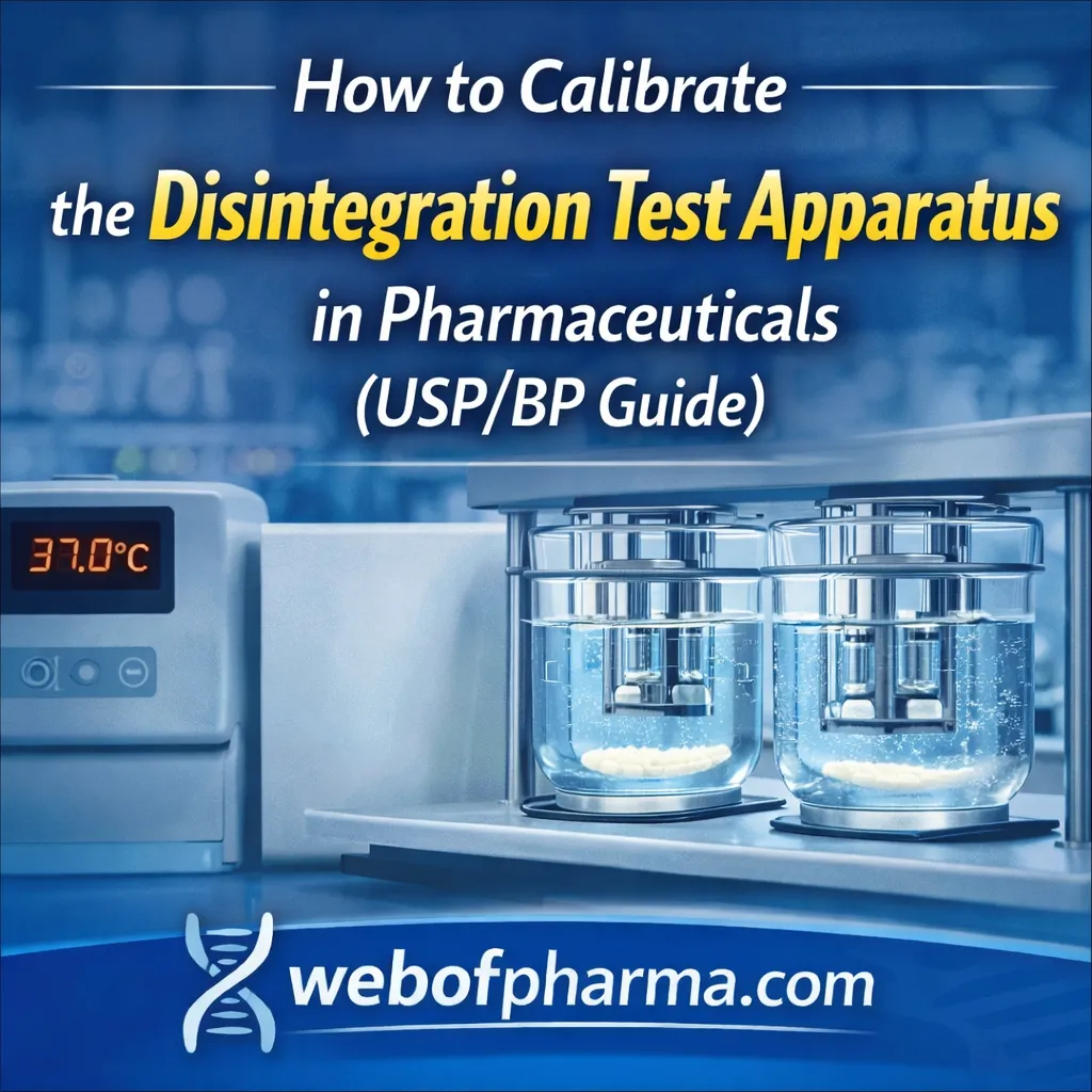 Calibrate the Disintegration Test Apparatus