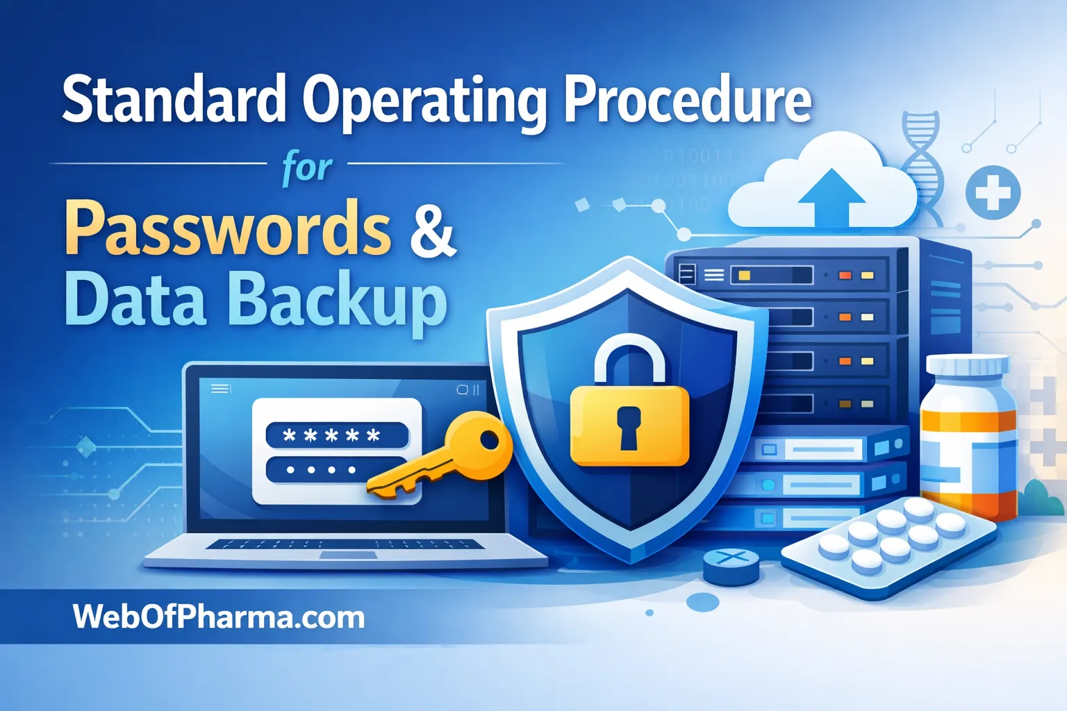 Standard Operating Procedure for Passwords & Data Backup