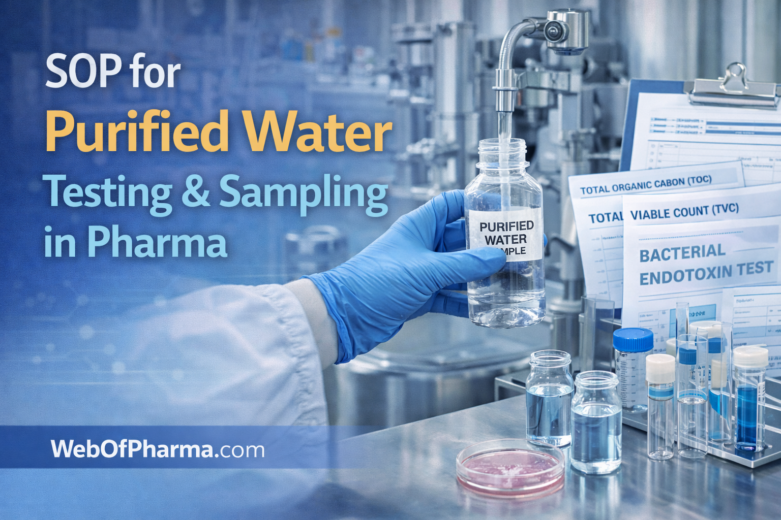 SOP for Purified Water Testing & Sampling