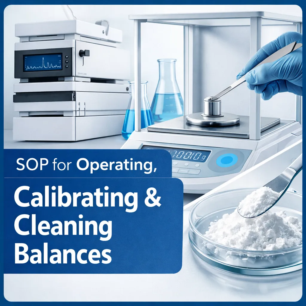 Operating, Calibrating & Cleaning Balances