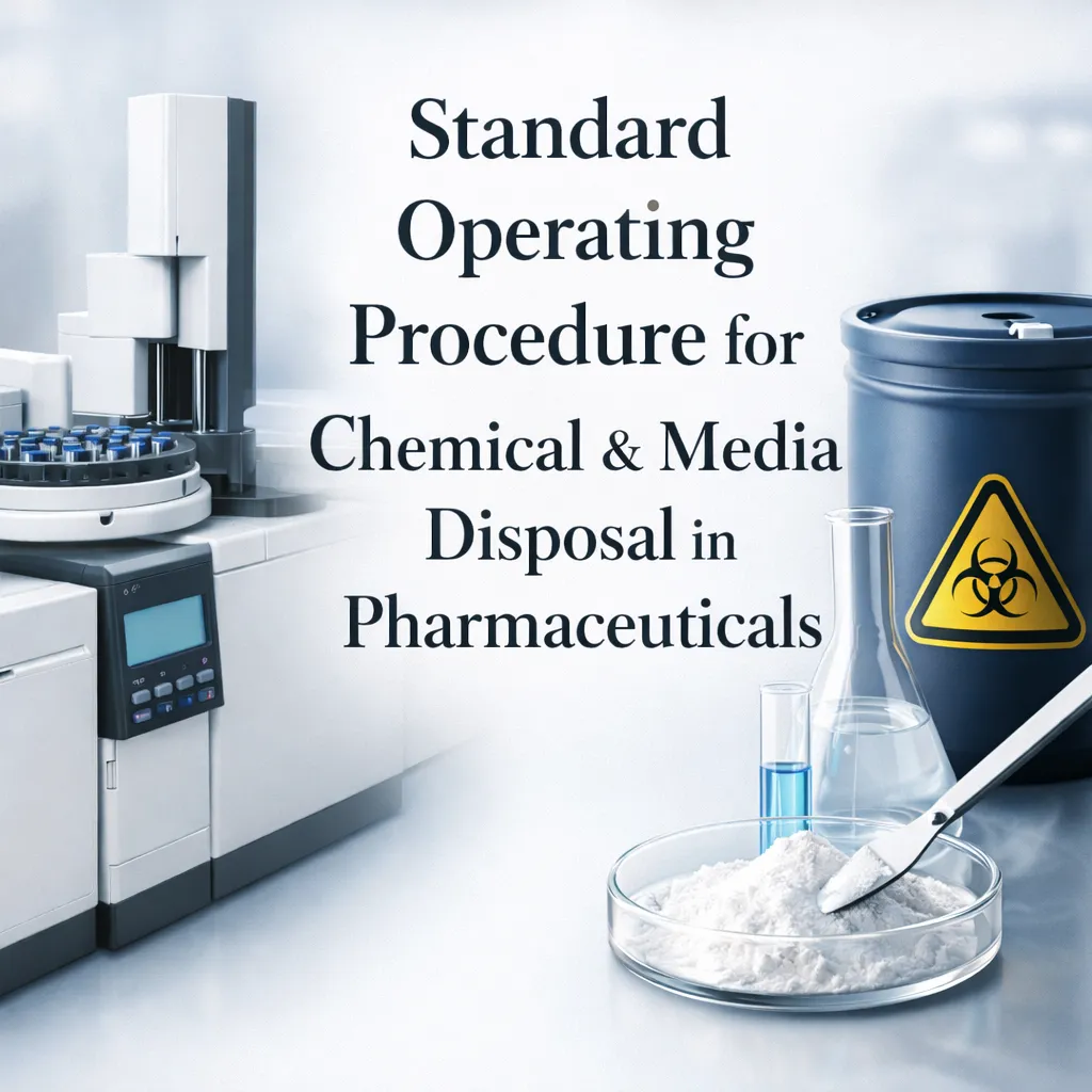 disposal of chemicals and microbiological media