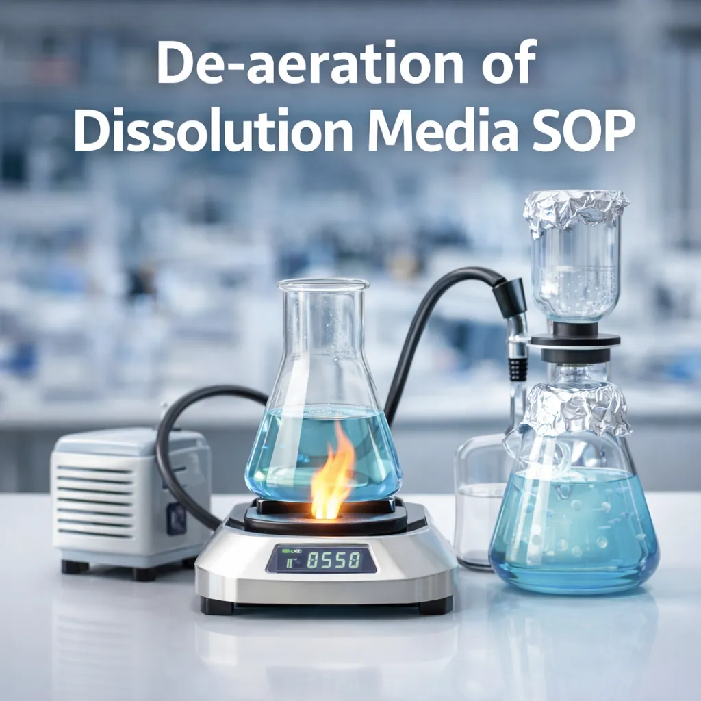 De-aeration of Dissolution Media