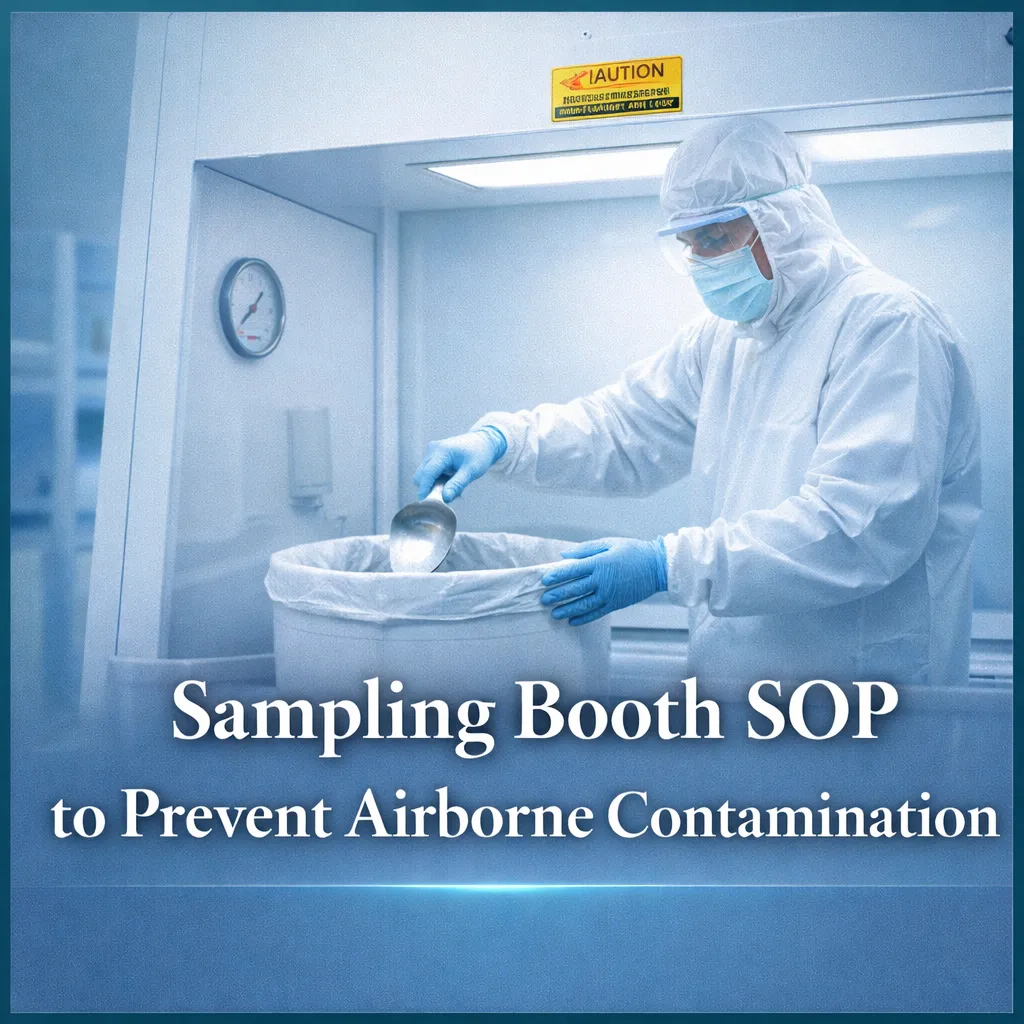 Sampling Booth SOP
