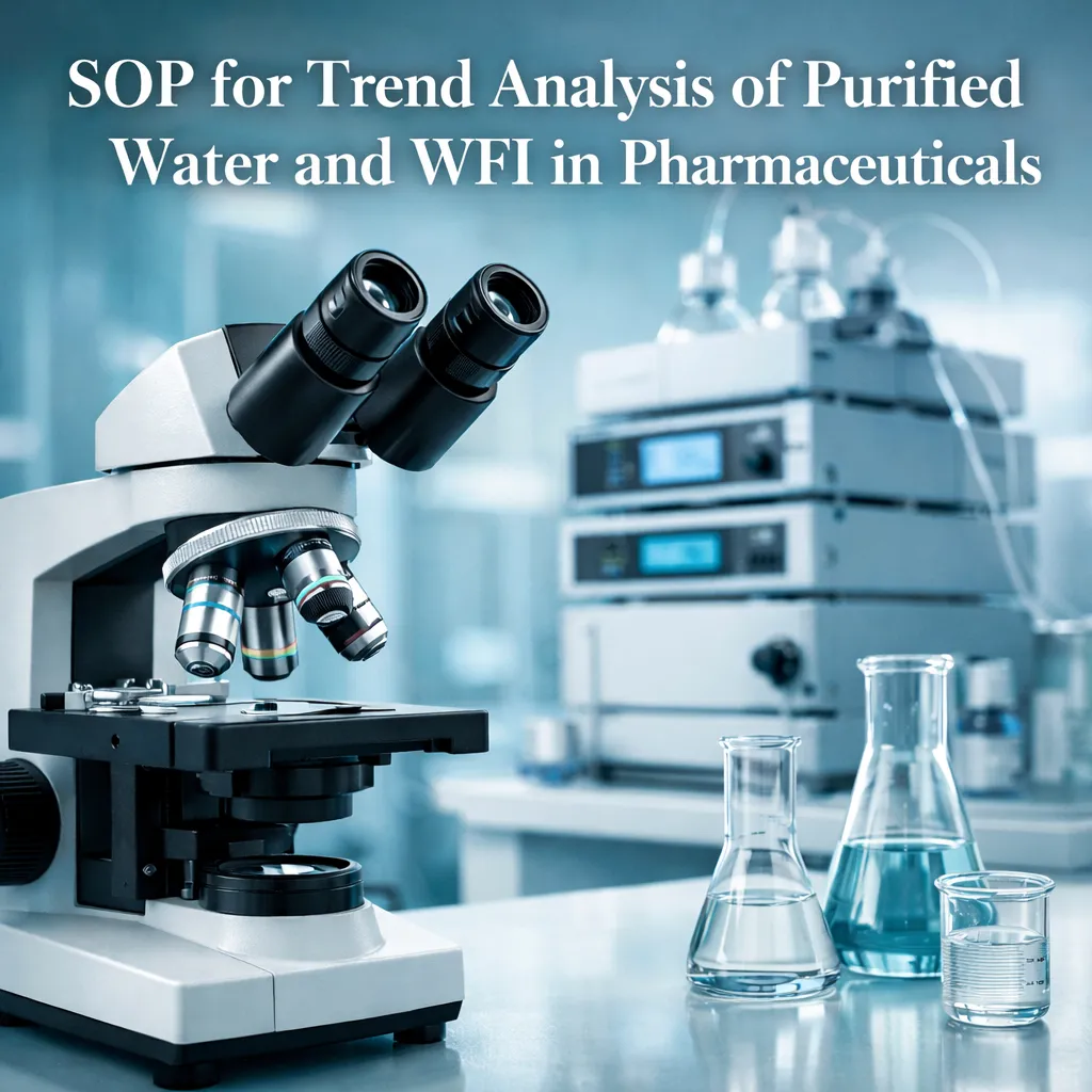 trend analysis of Purified Water and WFI