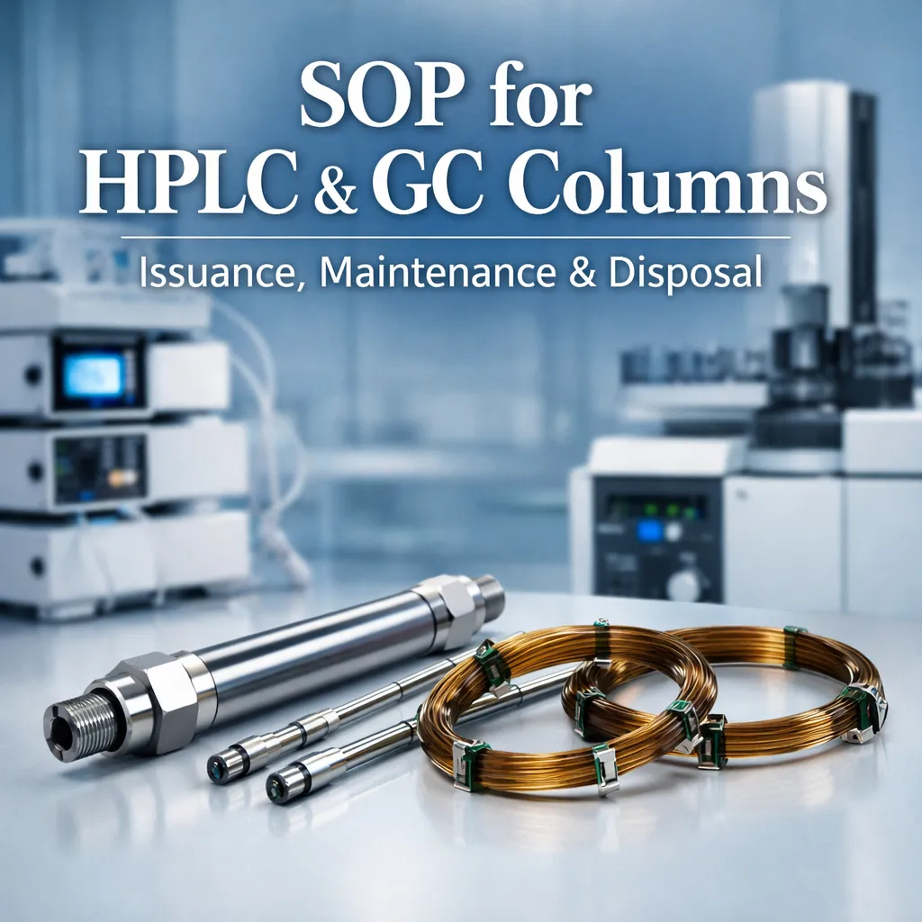HPLC and GC Column Issuance, Maintenance & Disposal