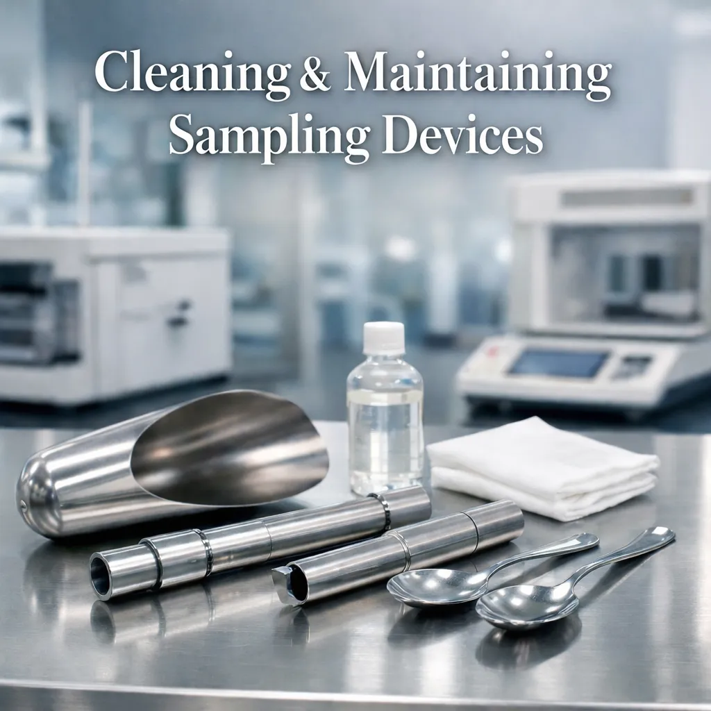 raw material sampling devices