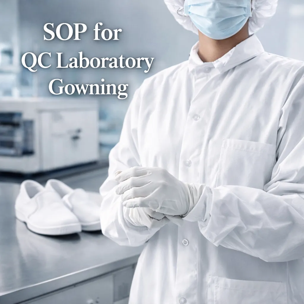 SOP for gowning procedure