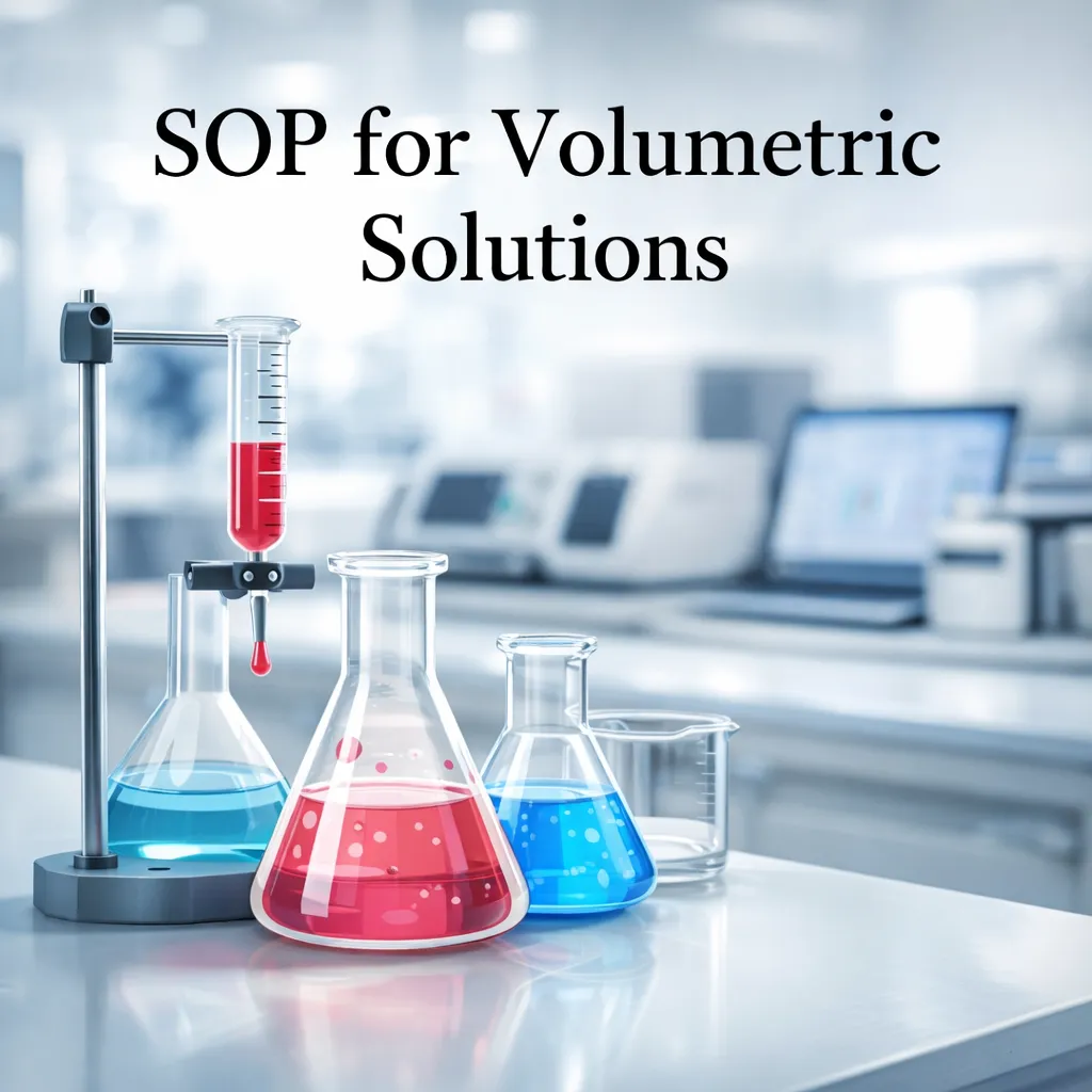 SOP for preparation and standardization of volumetric solutions