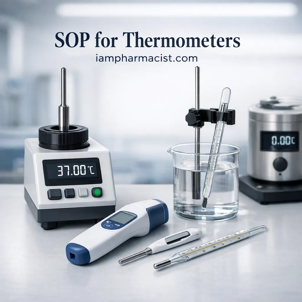 SOP for thermometers