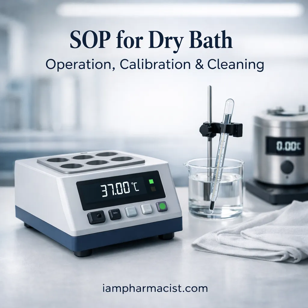 SOP for Dry Bath