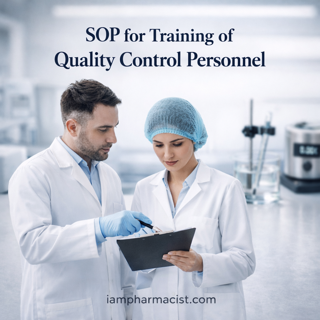 Training of Quality Control Personnel