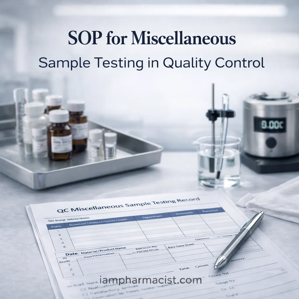 testing miscellaneous samples