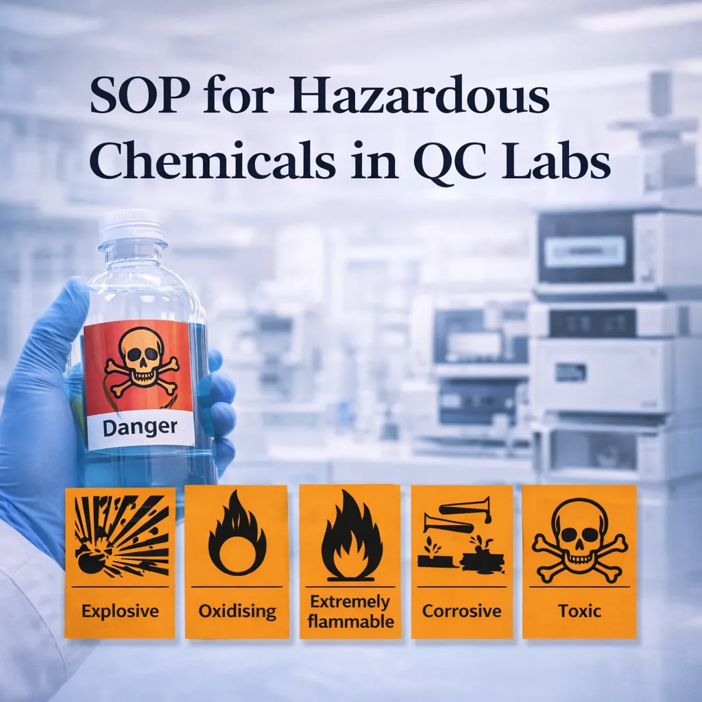 SOP for safe handling and use of hazardous chemicals