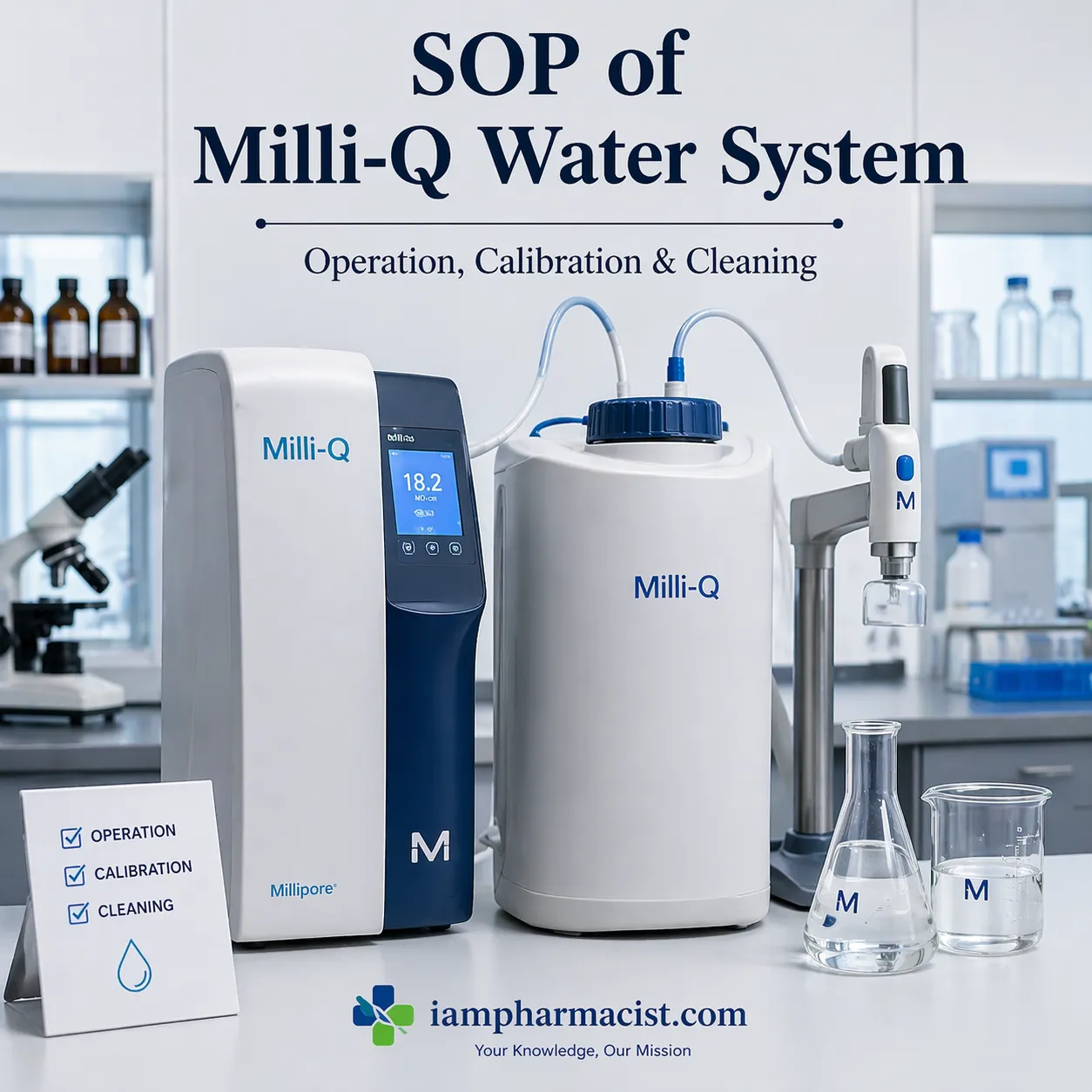 SOP of Milli-Q Water System