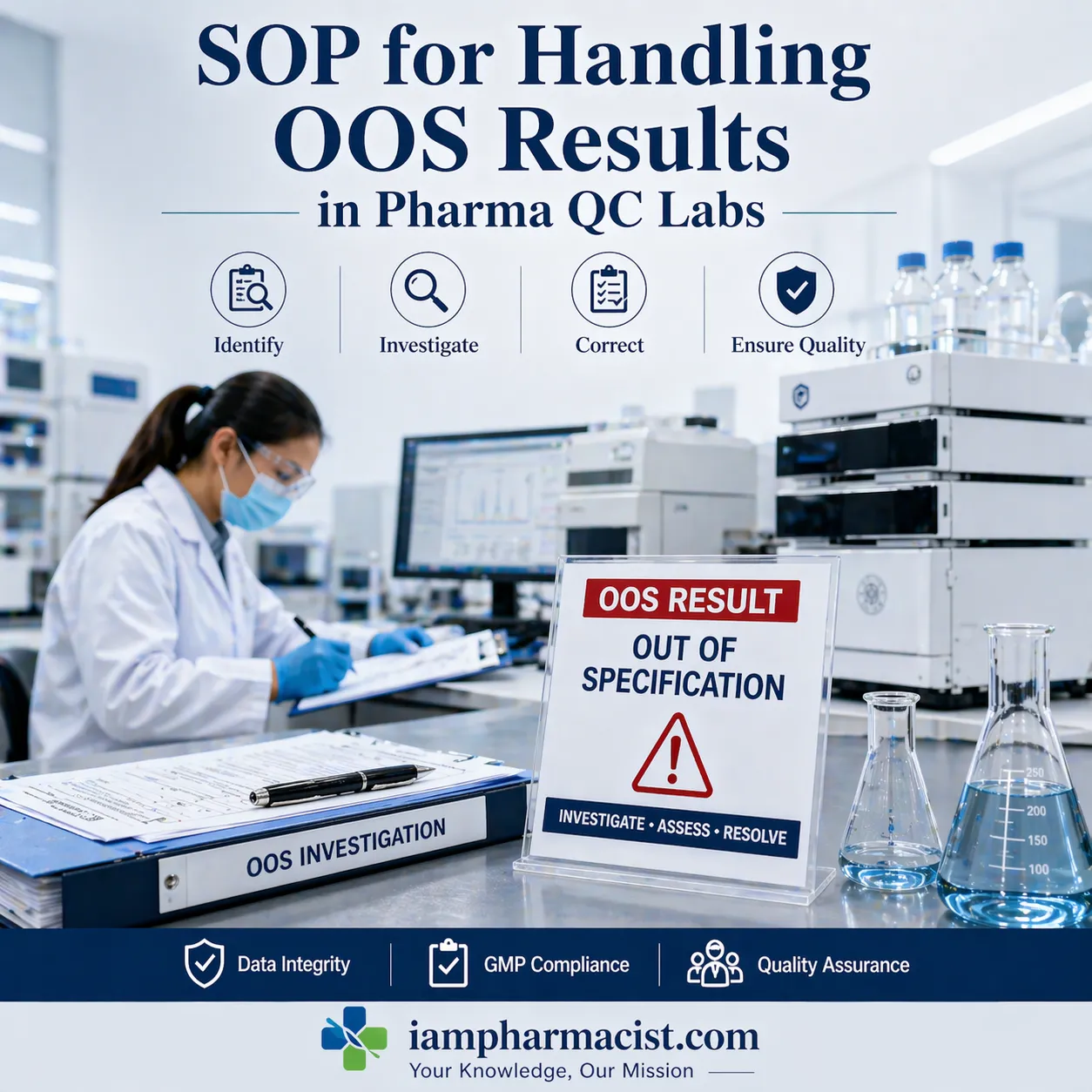SOP for handling Out of Specification (OOS) results