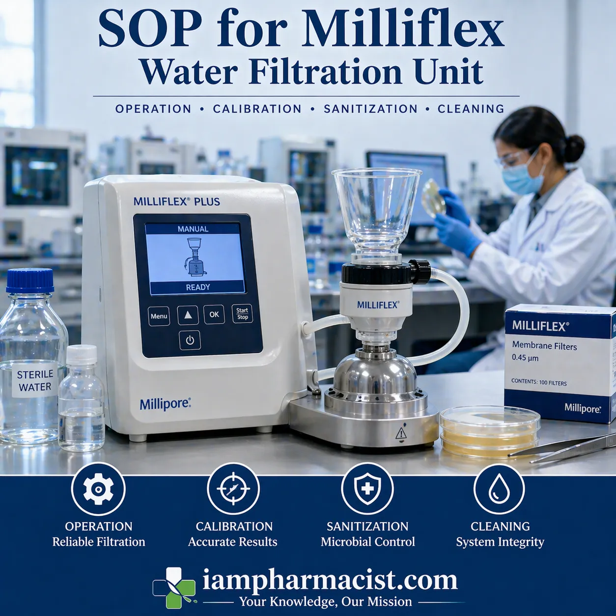 SOP for Milliflex water filtration unit