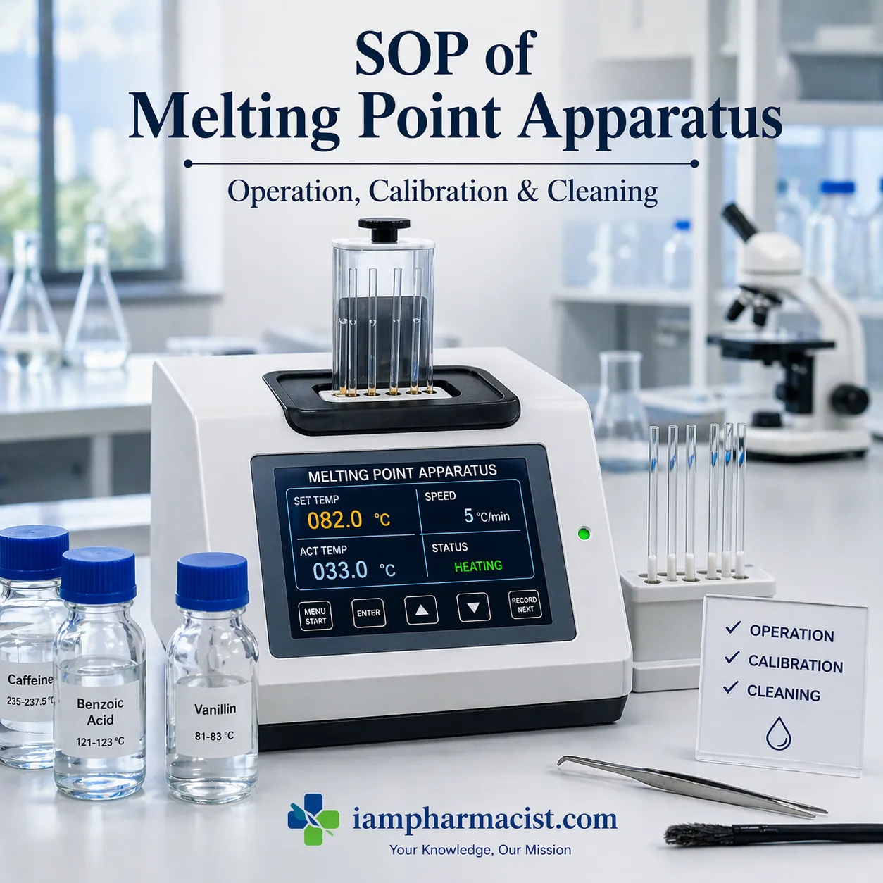 SOP of Melting Point Apparatus