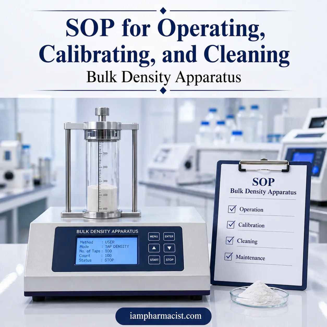 bulk density apparatus