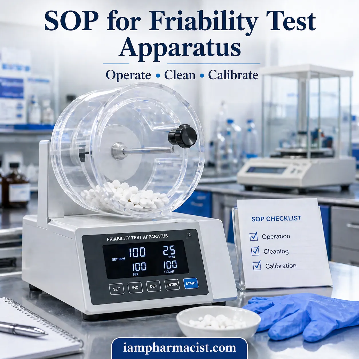 friability test apparatus