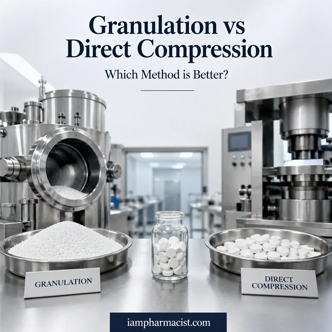 Granulation vs Direct Compression
