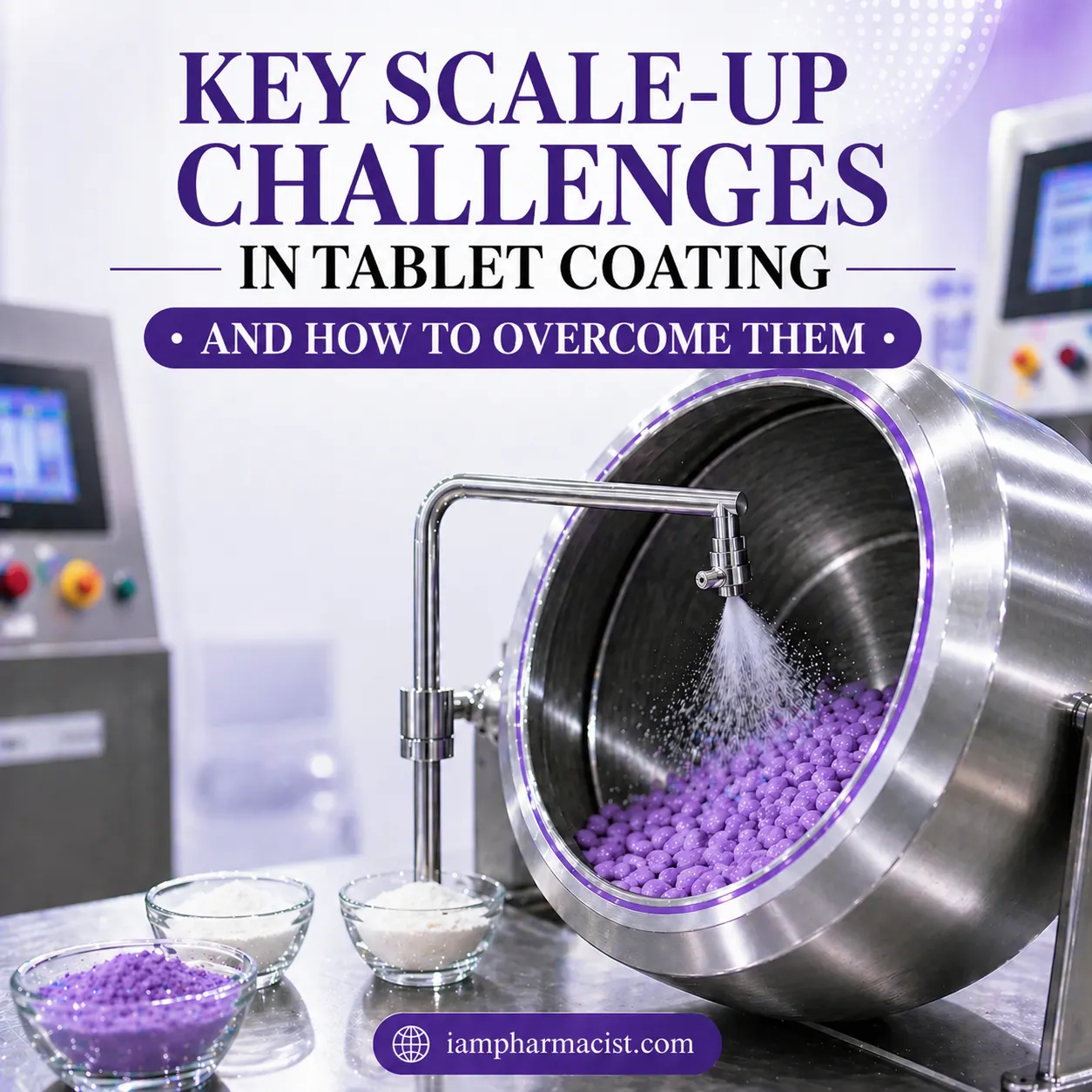 Key Scale-Up Challenges in Tablet Coating