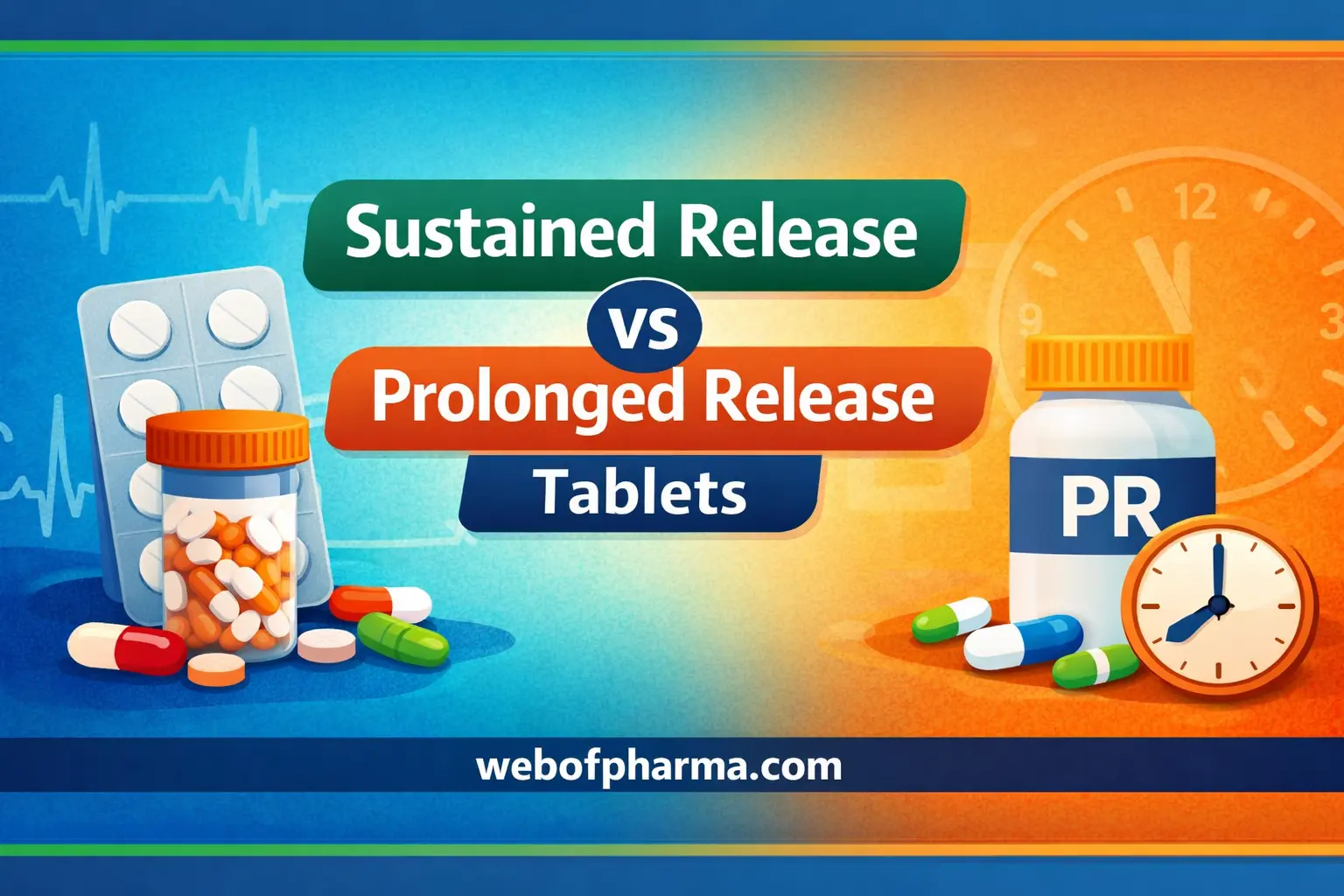Sustained and Prolonged Release Tablets