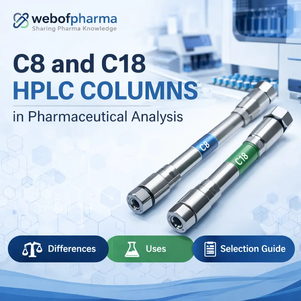 C8 and C18 HPLC Columns