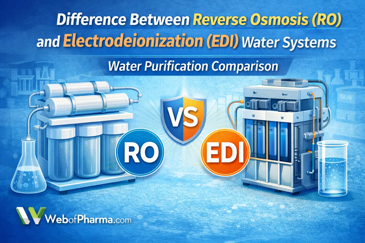 Difference Between Reverse Osmosis (RO) and Electrodeionization (EDI) Water Systems