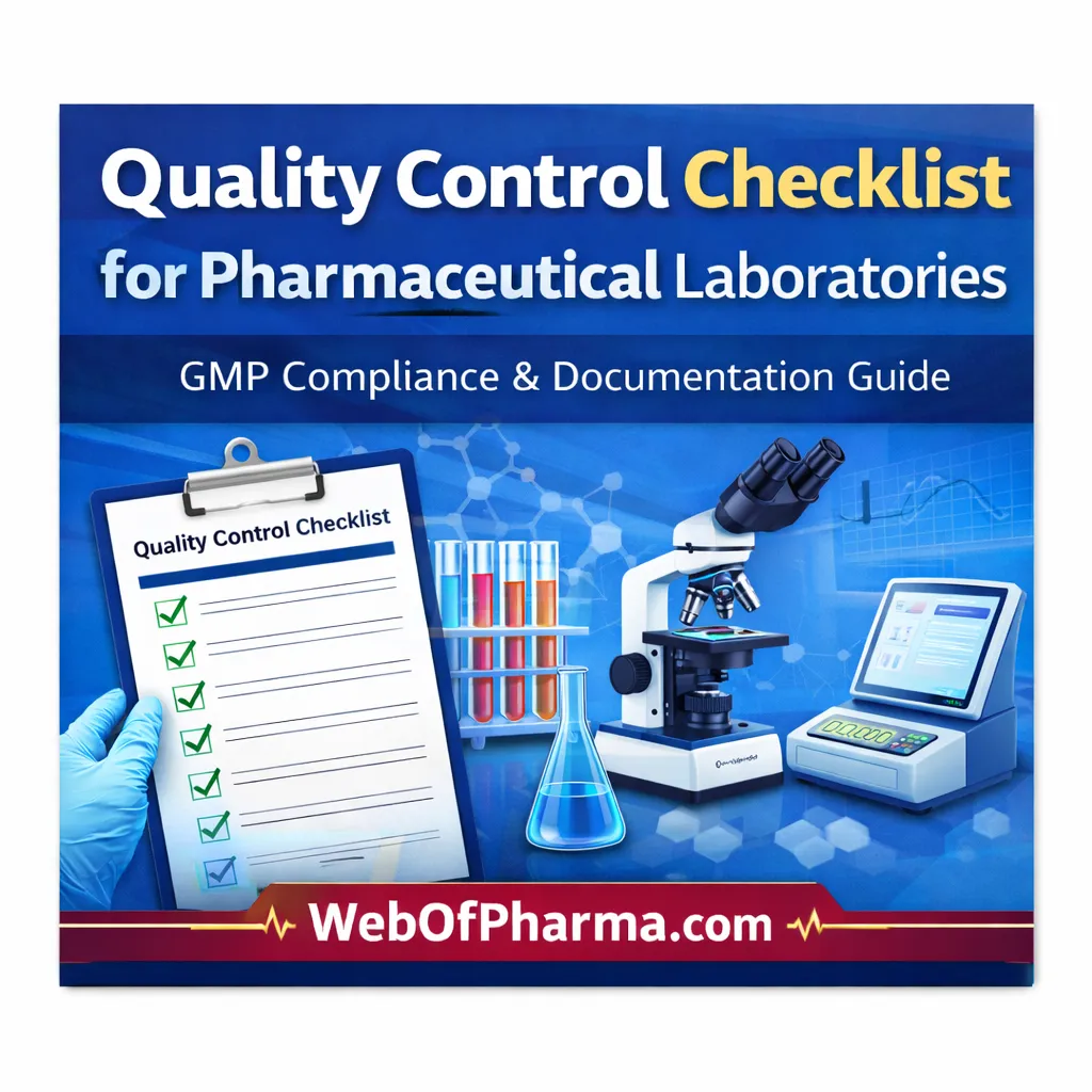 Quality Control Checklist