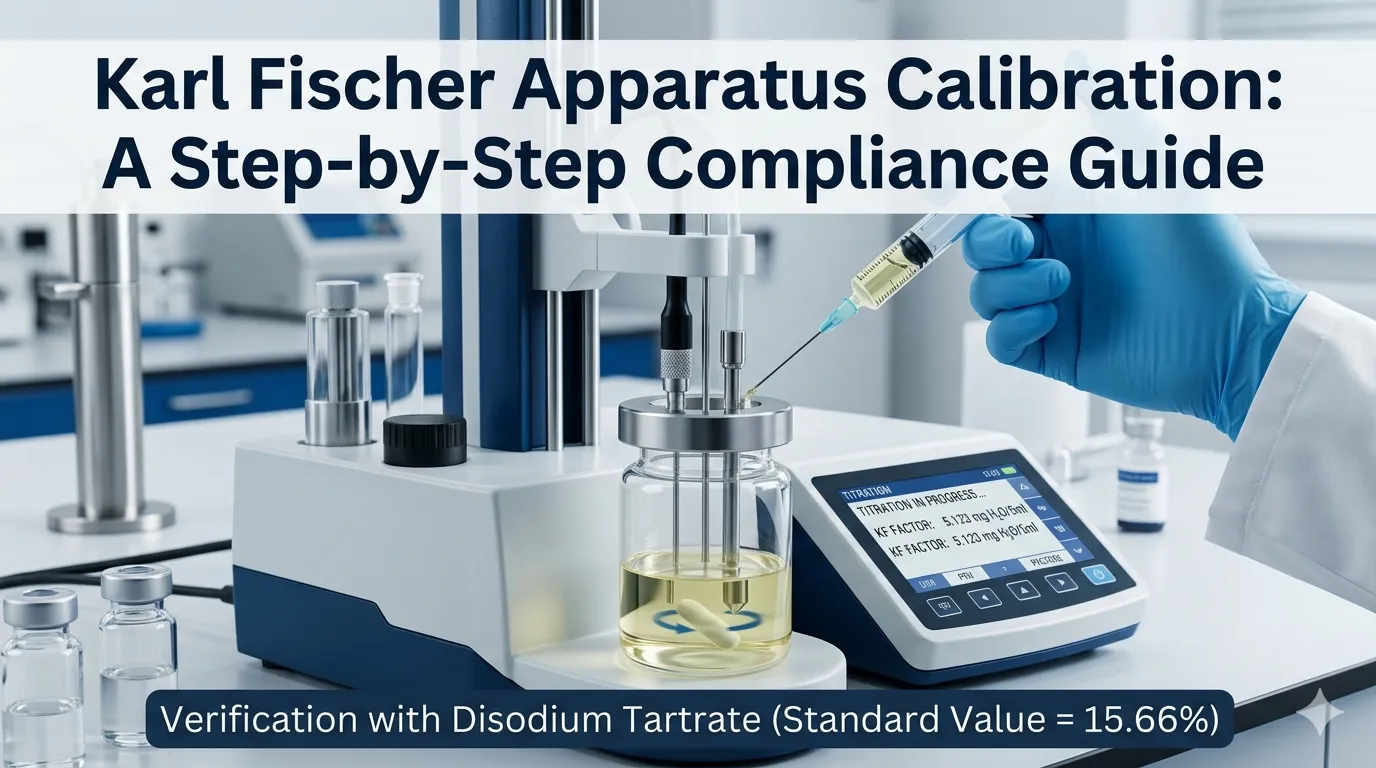Karl Fischer Apparatus Calibration