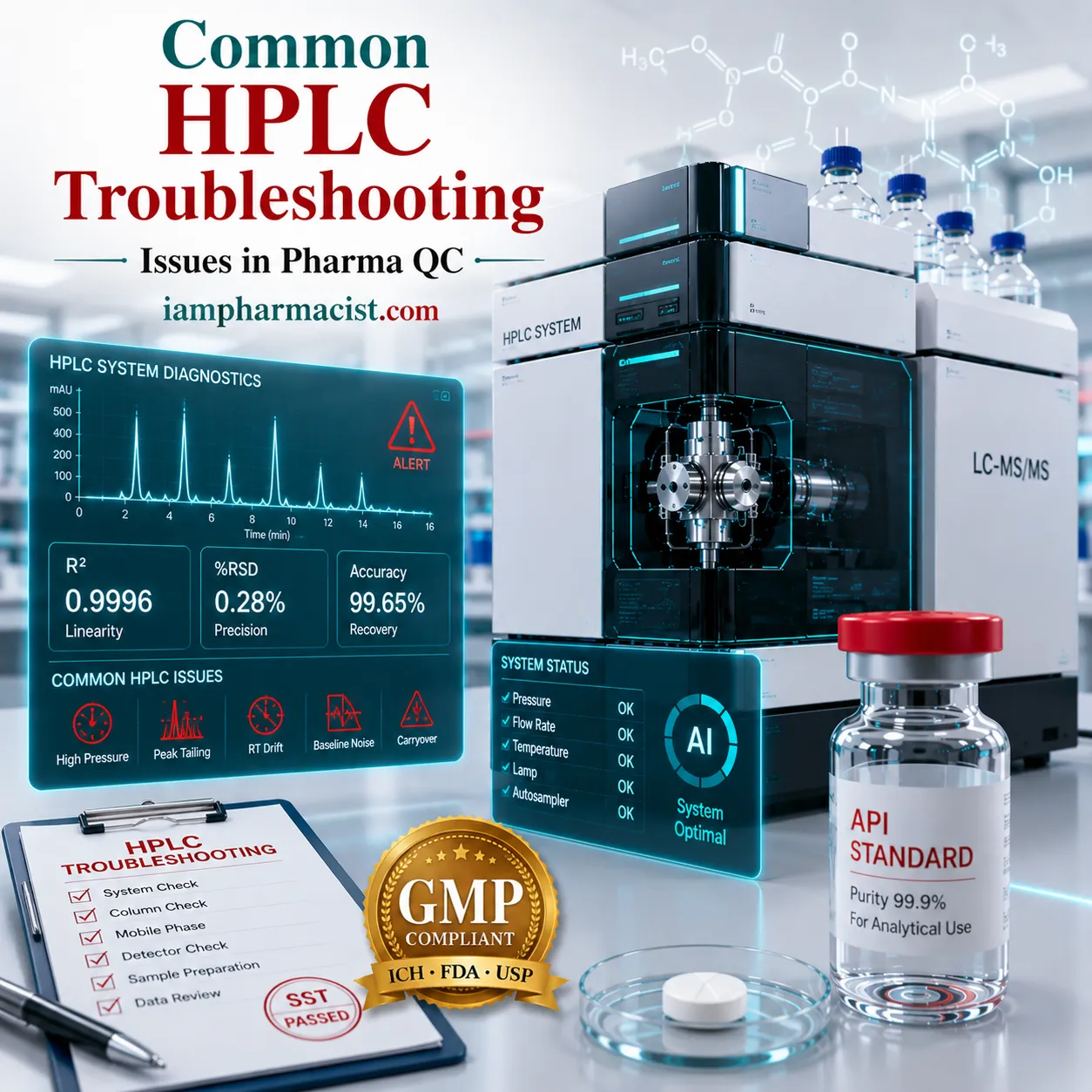 HPLC Troubleshooting Issues