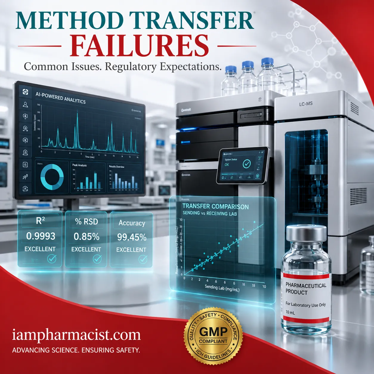 Analytical Method Transfer Failures: Common Issues and Regulatory Expectations
