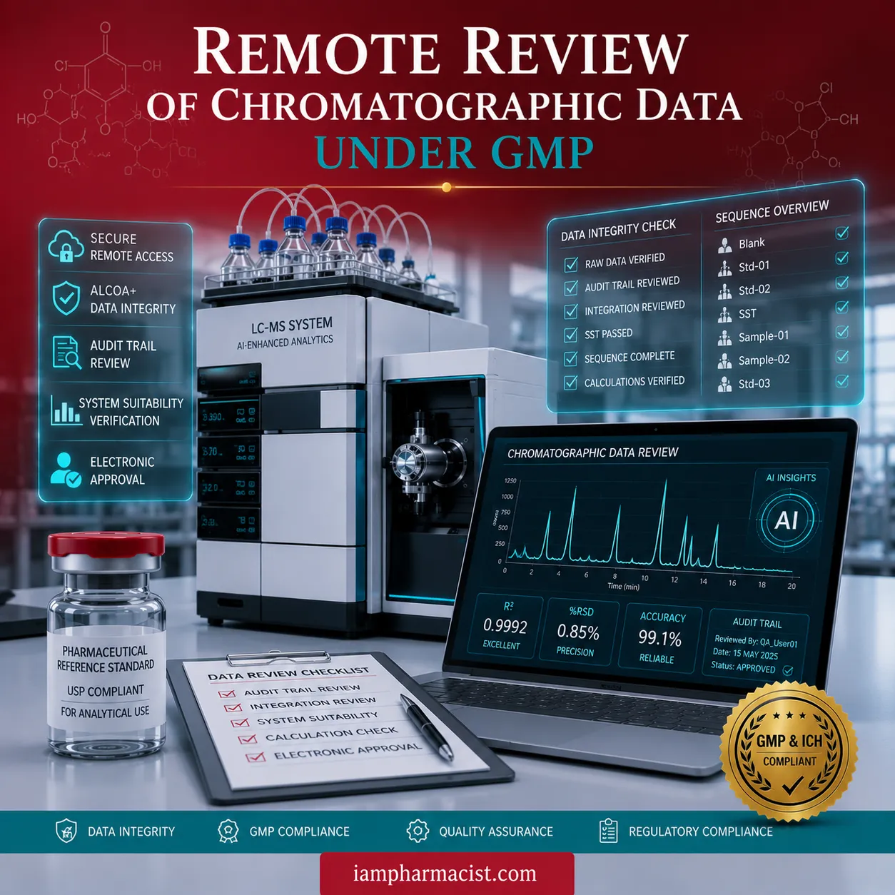 Remote Review of Chromatographic Data