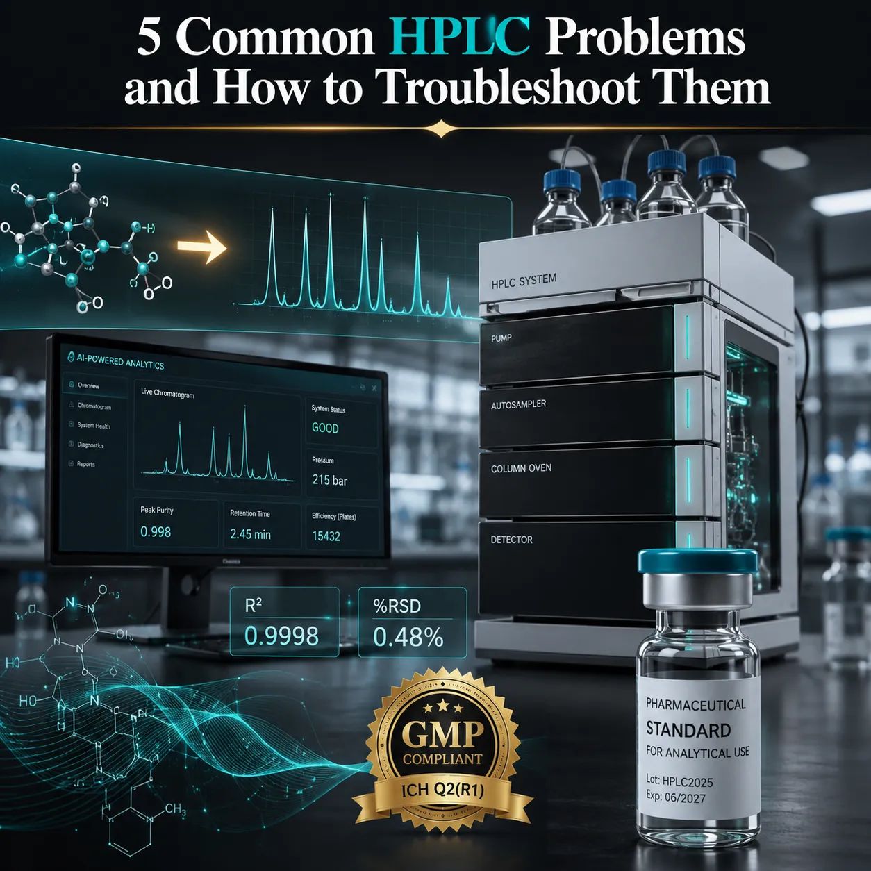 5 Common HPLC Problems and How to Troubleshoot Them