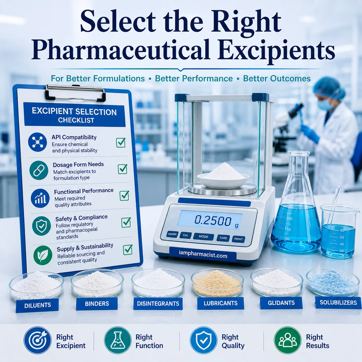 How to Select Pharmaceutical Excipients