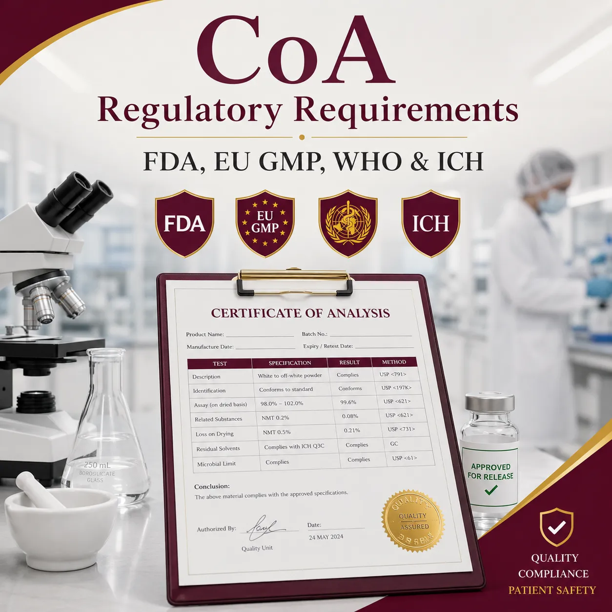 CoA Regulatory Requirements