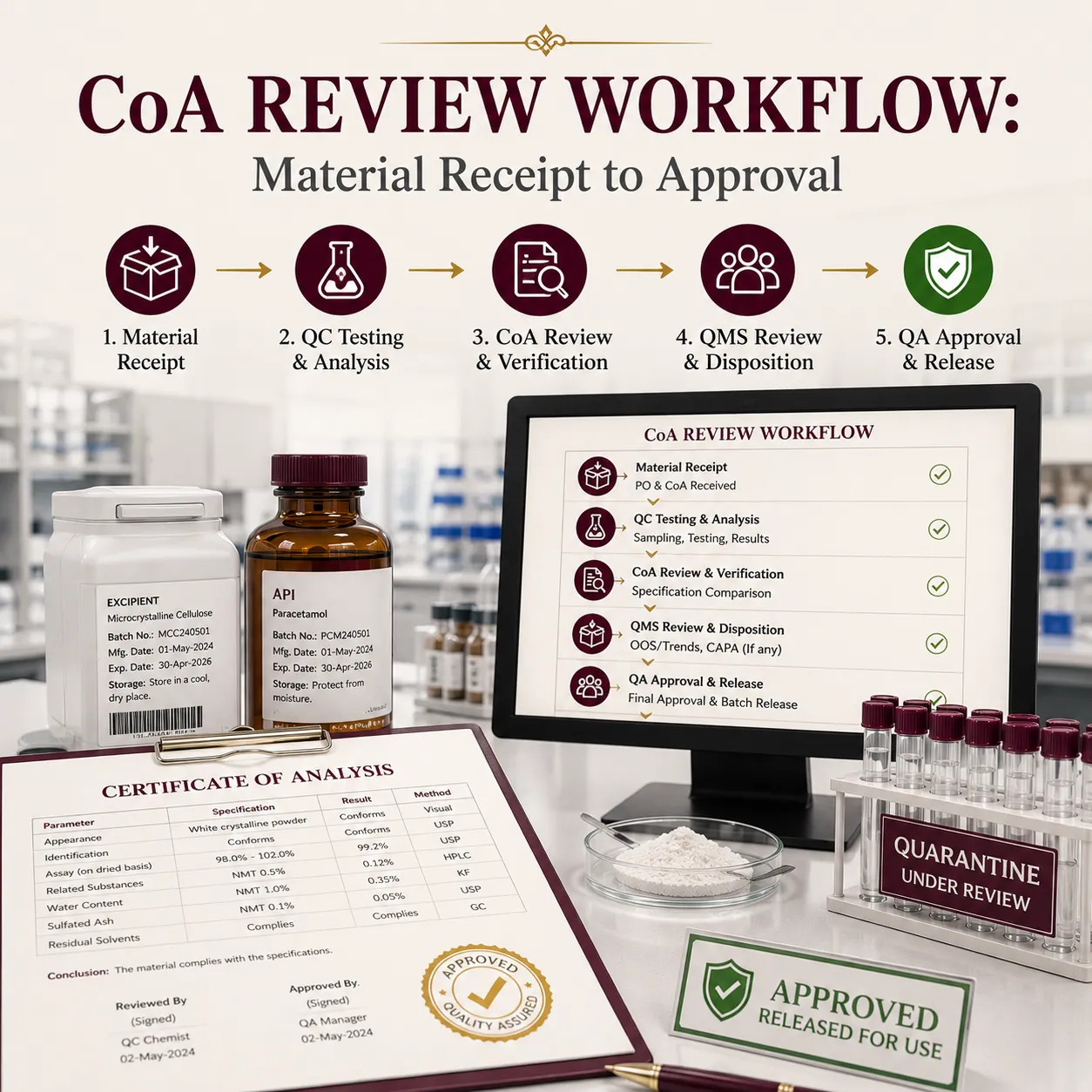 CoA Review Workflow