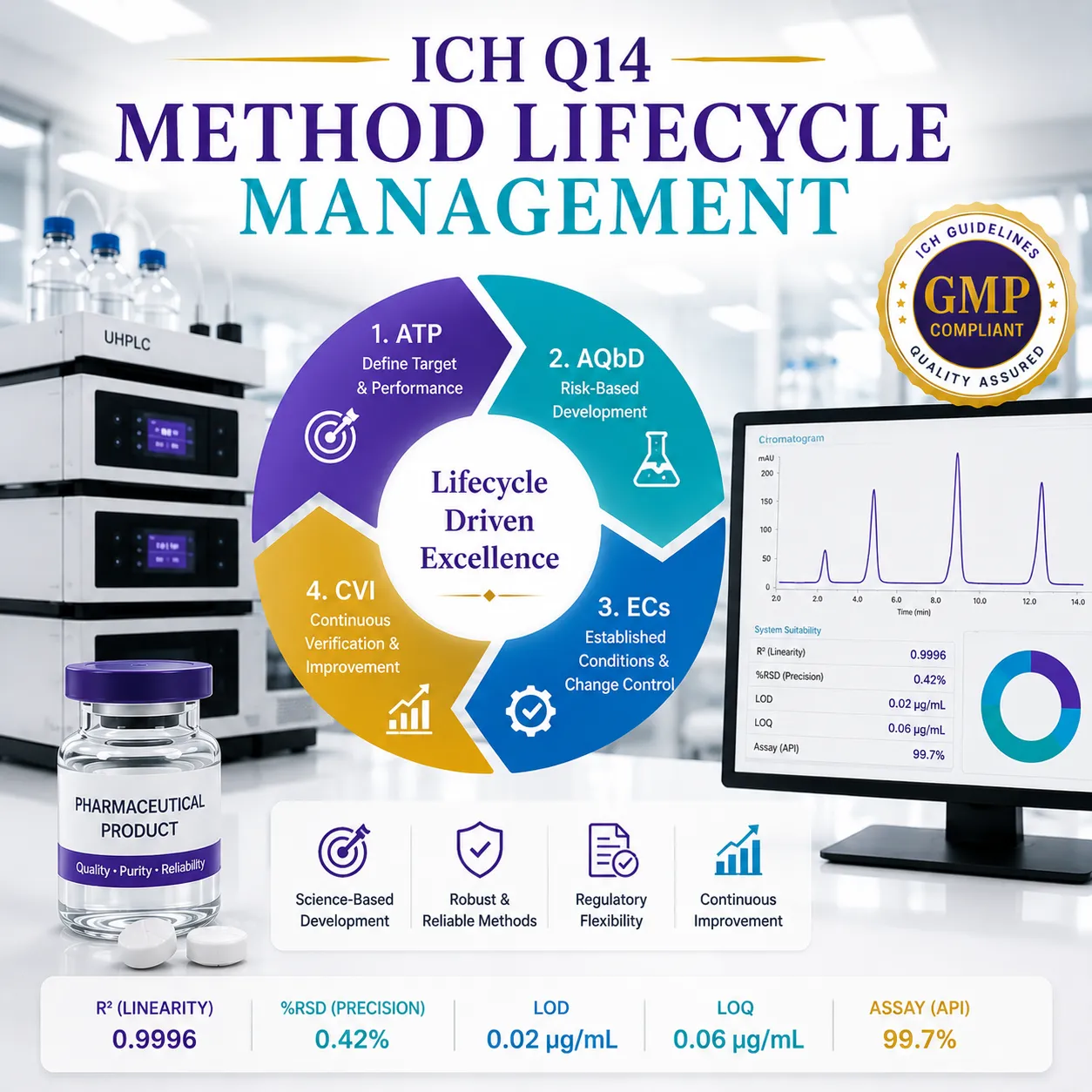 Analytical Method Lifecycle Management According to ICH Q14