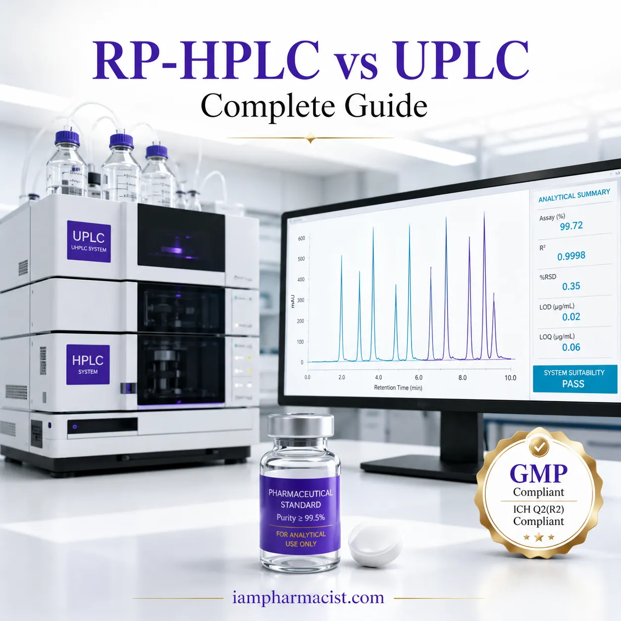 RP-HPLC vs UPLC in Pharmaceutical Analysis: Complete Guide