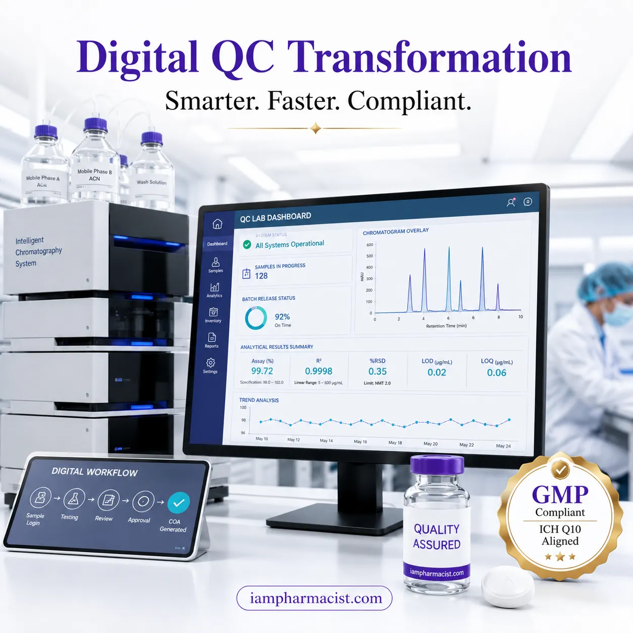Digital Transformation of Pharmaceutical QC Laboratories